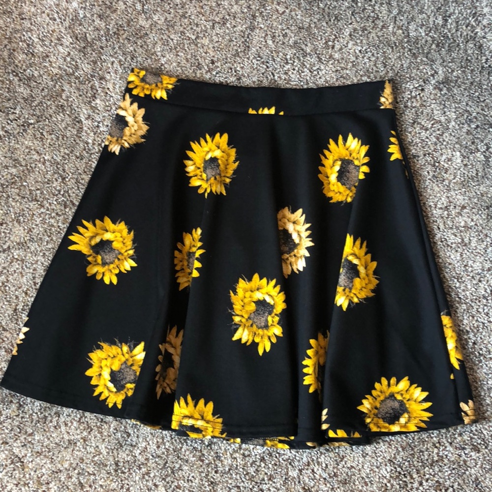Floral Print Skirt